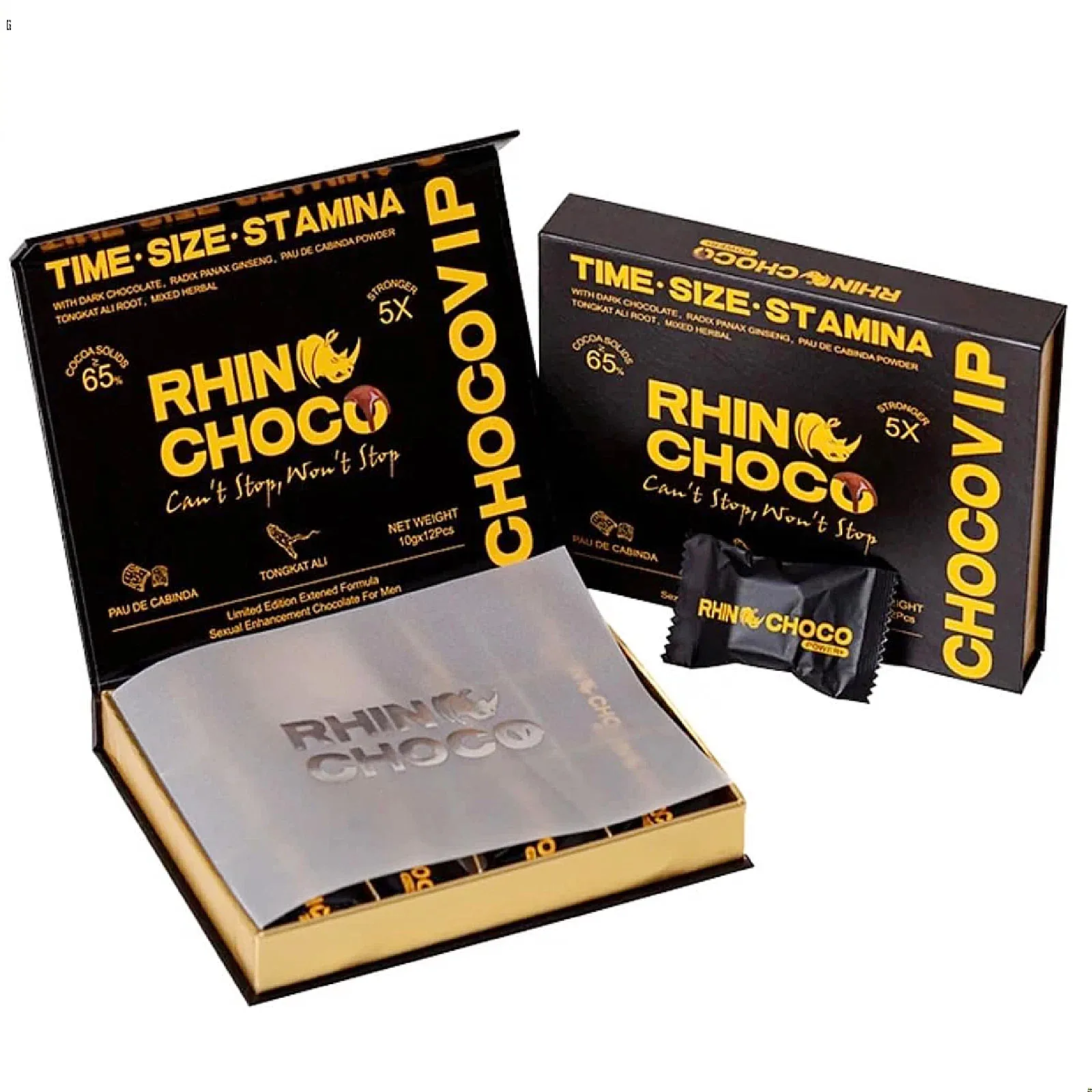 Rhino Choco Mini Bars | 12 Count Display product image